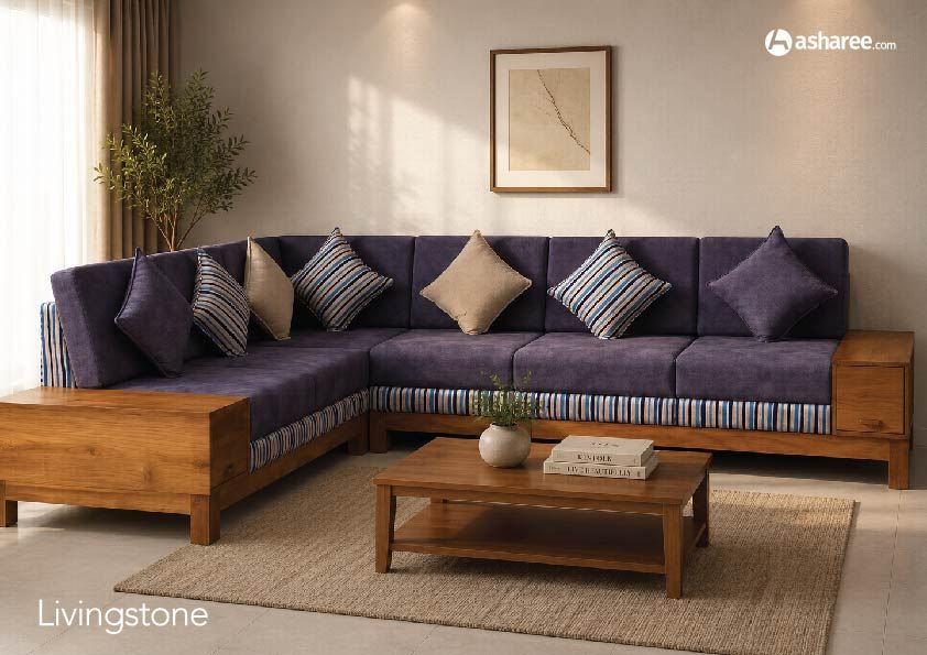 Livingstone L shape sofa