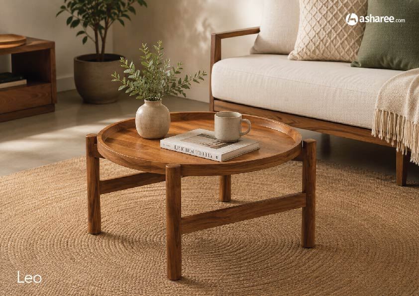 Leo round centre table