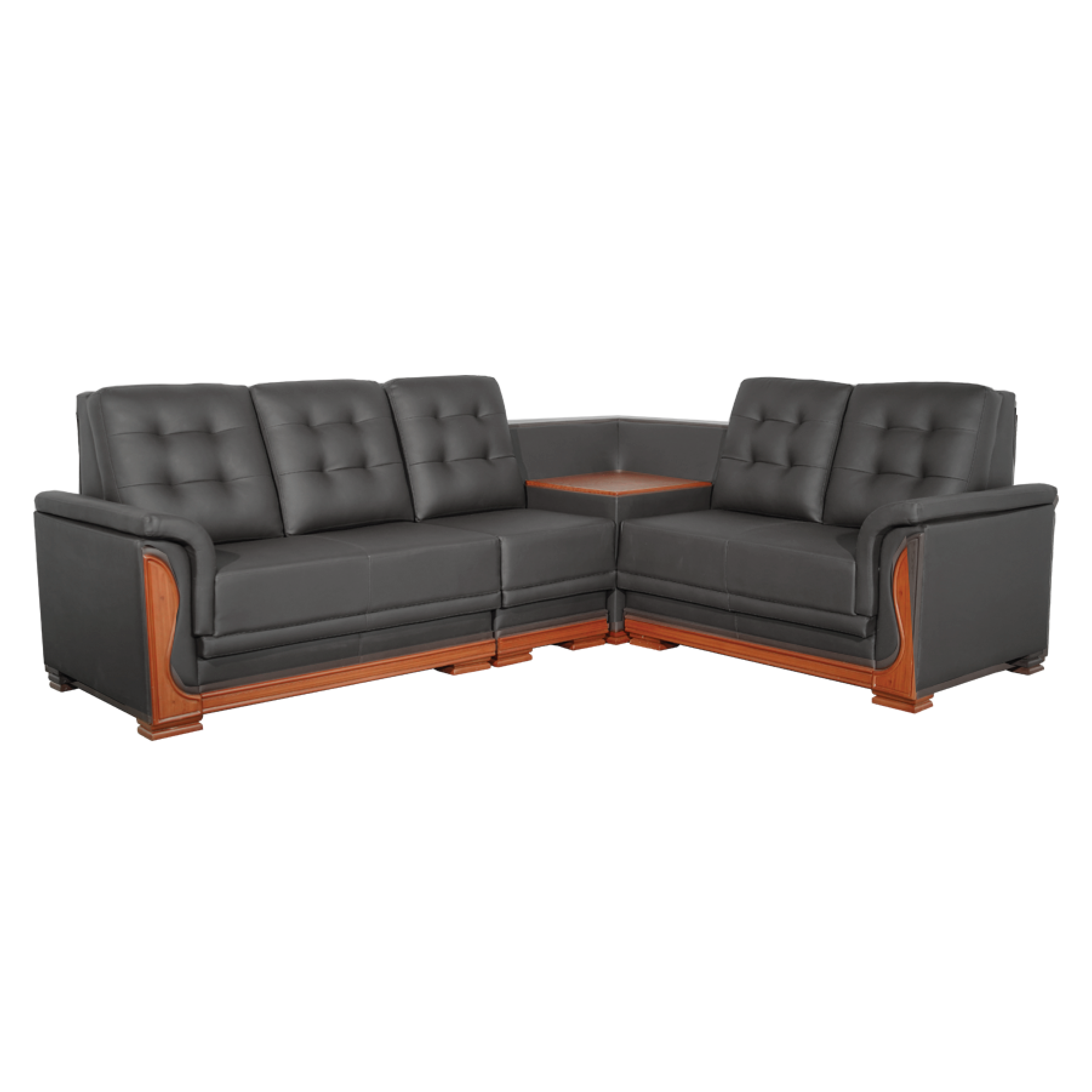 Asharee Elangant-Oracle Sectional Sofa Black